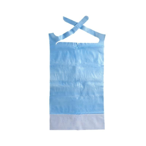 BABERO CON BOLSILLO 36 X 65 PAQUETE 125 UNI BABERO CON BOLSILLO 36 X 65 PAQUETE 125 UNI