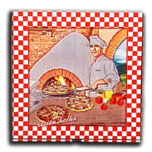 CAJA PIZZA DECORADA 26 X 26 P/ 100 UNI CAJA PIZZA DECORADA 26 X 26 P/ 100 UNI