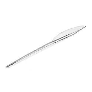 CUCHILLO GRANDE TRANSPARENTE PLASTICO CAJA 2000 U. CUCHILLO GRANDE TRANSPARENTE PLASTICO CAJA 2000 U.