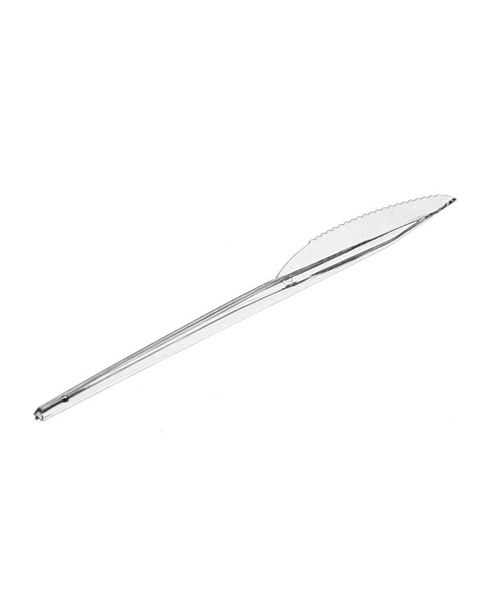 CUCHILLO GRANDE TRANSPARENTE PLASTICO CAJA 2000 U. CUCHILLO GRANDE TRANSPARENTE PLASTICO CAJA 2000 U.