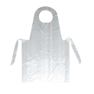 DELANTAL PLASTICO 110 X 84 PAQUETE 100 U