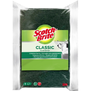 ESTROPAJO FIBRA VERDE SCOTCH-BRITE 10U