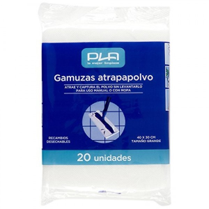 GASAS ATRAPAPOLVO PLA 40 X 30 P/ 20 UNI