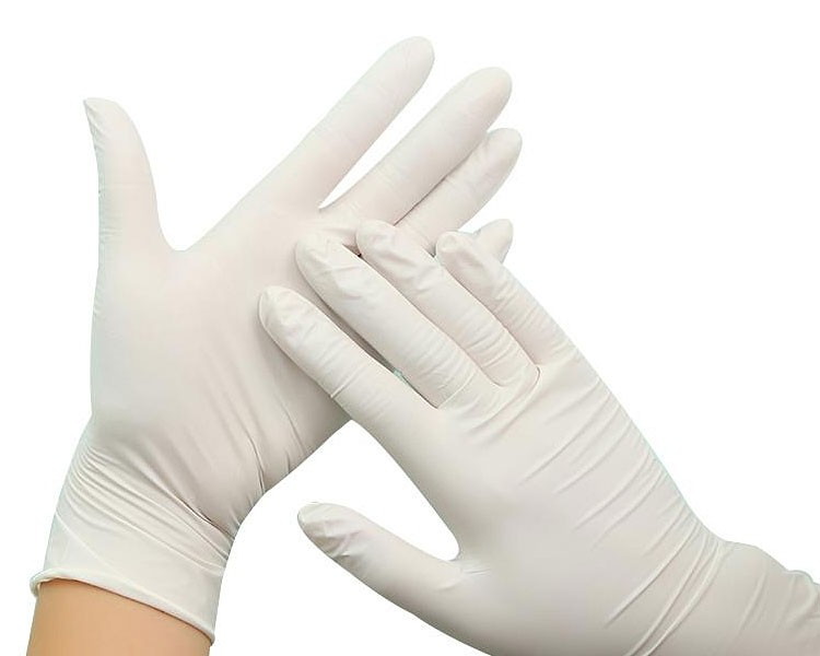 GUANTES LATEX SIN POLVO BLANCO T/M GUANTES LATEX SIN POLVO BLANCO T/M