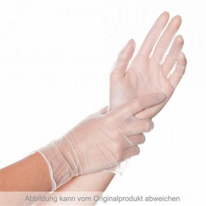 GUANTES VINILO CON POLVO BLANCO T/S GUANTES VINILO CON POLVO BLANCO T/S