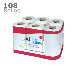 HIGIENICO DOMESTICO 2/C ADIAL 25 MTS 108 UNI HIGIENICO DOMESTICO 2/C ADIAL 25 MTS 108 UNI