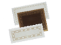 BLONDAS RECTANGUL 13 X 31 PARAFINADA.BLANCA P/100