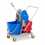 CARRO LIMPIEZA  2 CUBOS 18 L
