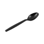 CUCHARILLA PLASTICO NEGRO CAJA 2000 U.