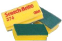 ESTROPAJO VERDE SALVAUÑAS SCOTCH-BRITE  ( 10 uni