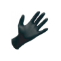 GUANTES NITRILO SIN POLVO NEGRO T/P PREMIUM