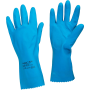 GUANTES SATINADOS NATURAL AZUL T/G  12 X 12 UNI