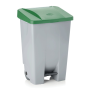 PAPELERA BASURA GRIS PEDAL 60 L. " TRILLA"