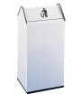 PAPELERA METÁLICA BASCULANTE 40 L.
