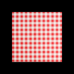 MANTELES CUADROS ROJOS 100 X 100 40 GMS 400 UNI