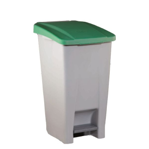 PAPELERA BASURA GRIS PEDAL 60 L. " TRILLA"