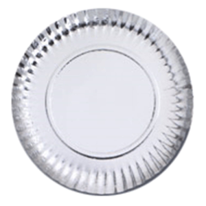PLATO CARTON Y PLATA 20 CM. C/4X100U PLATO CARTON Y PLATA 20 CM. C/4X100U