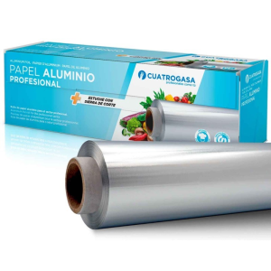 ROLLO PAPEL ALUMINIO 40 X 300 MTS 11 MICRAS