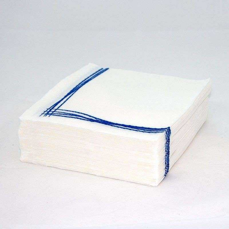 SERVILLETA 40 X 40 BLANCA ORLA AZUL 2000 U. GC SERVILLETA 40 X 40 BLANCA ORLA AZUL 2000 U. GC