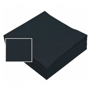 SERVILLETAS 40 X 40 P.P. NEGRO 1800 U. SERVILLETAS 40 X 40 P.P. NEGRO 1800 U.