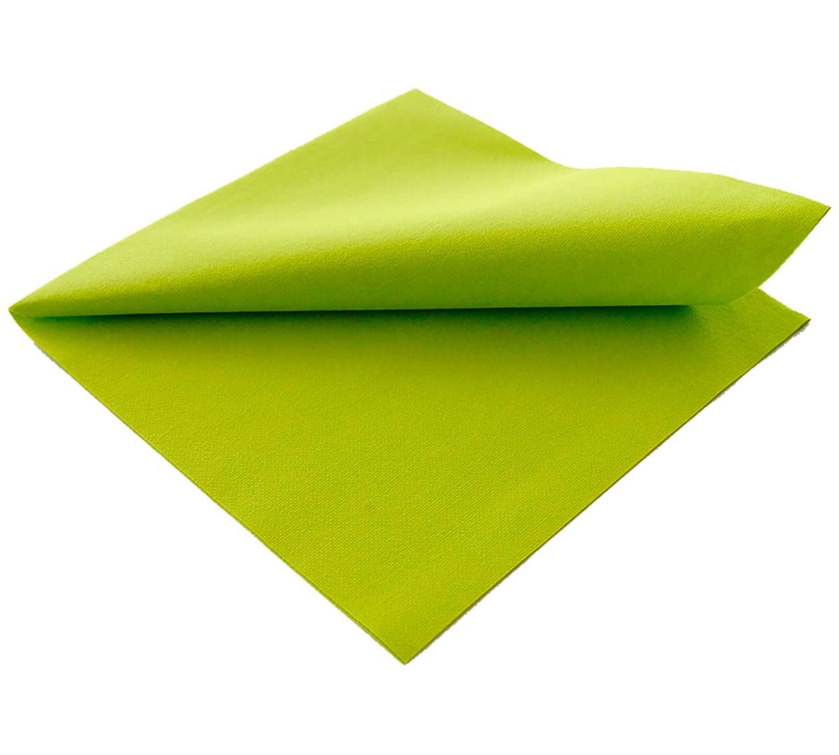 SERVILLETAS 40 X 40 P.P. VERDE PISTACHO 1500 U. SERVILLETAS 40 X 40 P.P. VERDE PISTACHO 1500 U.