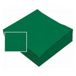 SERVILLETAS 40 X 40 P.P. VERDE OSCURO 1500 U. SERVILLETAS 40 X 40 P.P. VERDE OSCURO 1500 U.