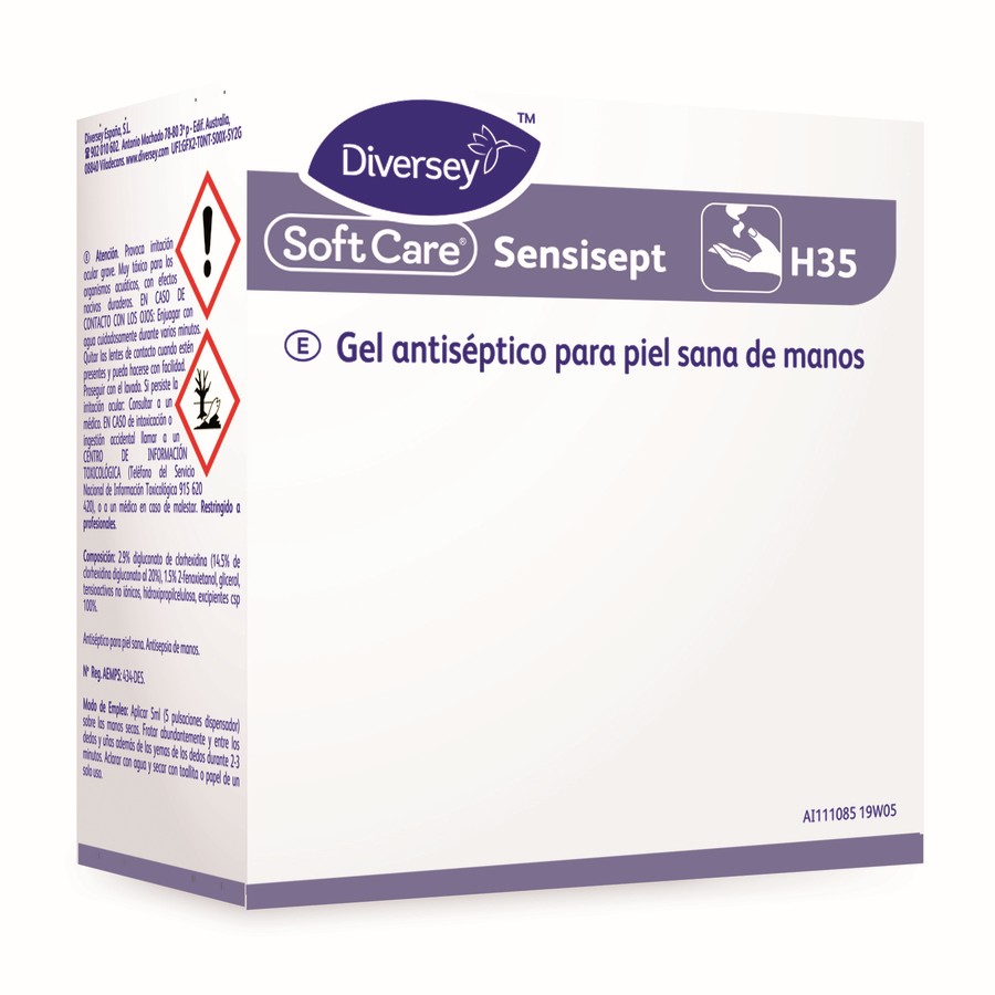 SOFT CARE SENSISEPT H34 1X6 800 ML gel desinfectan SOFT CARE SENSISEPT H34 1X6 800 ML gel desinfectan