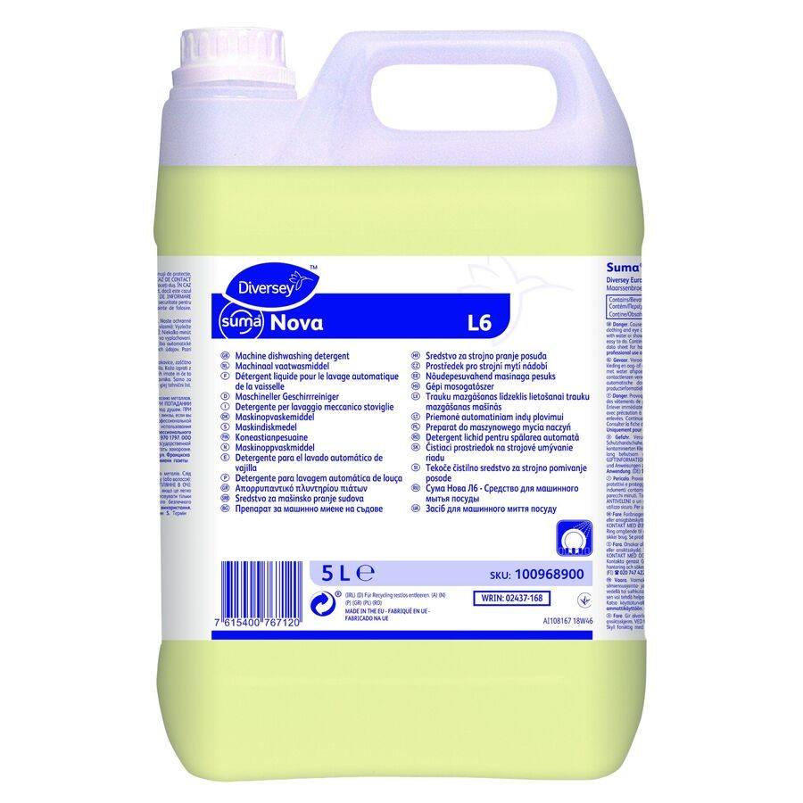 SUMA NOVA L6 2 X 5 (detergente aguas duras) SUMA NOVA L6 2 X 5 (detergente aguas duras)