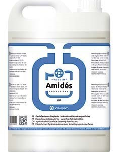 DETERGENTE DESINFECTANTE ESPUMANTE AMIDES 4 X 5 LITROS DETERGENTE DESINFECTANTE ESPUMANTE AMIDES 4 X 5 LITROS