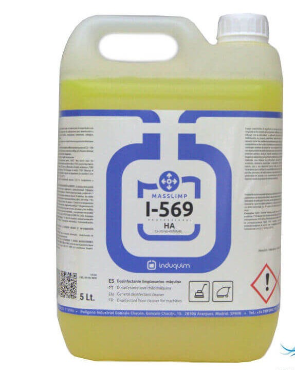 LIMPIASUELOS MAQUINA ANTIBACTERIAS I-569 10 L. LIMPIASUELOS MAQUINA ANTIBACTERIAS I-569 10 L.