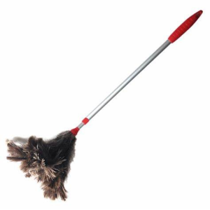 PLUMERO PLUMAS AVESTRUZ PALO ALUMINIO EXTENSIBLE
