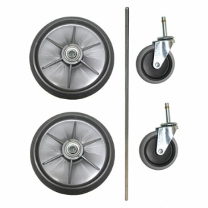 RUEDAS TRAS. RUBBERMAID (2 UN. + EJE)