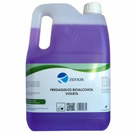 FREGASUEL BIO-ALCOHOL VIOLETA » ZENOX » 5 L. FREGASUEL BIO-ALCOHOL VIOLETA " ZENOX " 5 L.