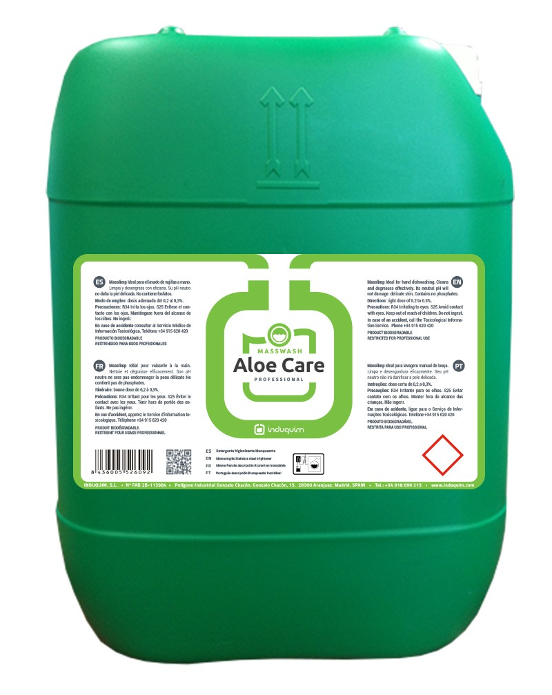 ALOE CARE DETERGENTE CON ALOE VERA 20 KG ALOE CARE DETERGENTE CON ALOE VERA 20 KG