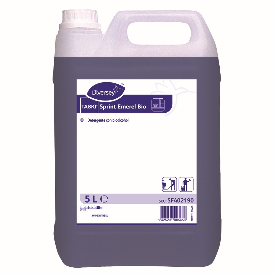 JD SPRINT EMEREL BIO 2 X 5 L. (limpiador enérgico JD SPRINT EMEREL BIO 2 X 5 L. (limpiador enérgico