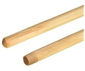 PALO CEPILLO MADERA GRUESO CON ROSCA 2 M. PALO CEPILLO MADERA GRUESO CON ROSCA 2 M.