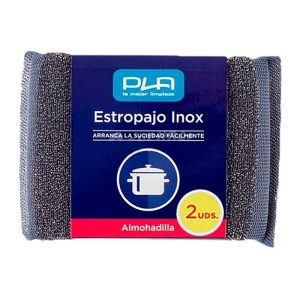 ALMOHADILLA INOX. PACK 2 10 x 12,5