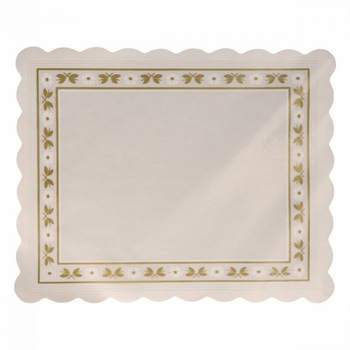 BLONDAS RECTANGUL 40 X 50 PARAFINADA BLANCA P/100 BLONDAS RECTANGUL 40 X 50 PARAFINADA BLANCA P/100