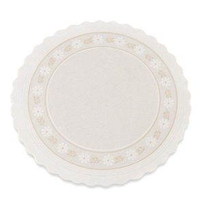 BLONDAS REDONDAS 50 CMS. PARAFINADAS BLANCAS