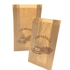 BOLSA PAP KRAFT CHURROS 19X26  CAJA 1000 U