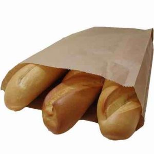 BOLSAS KRAFT PAN 3 BARRAS 18 x 7 x 50 C/1000 U