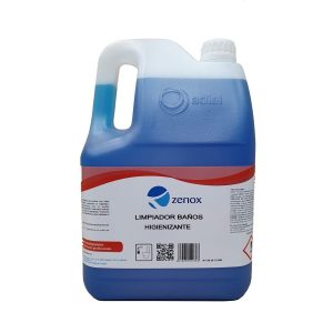LIMPIADOR BAÑOS PERFUMADO. » ZENOX » 5 l. LIMPIADOR BAÑOS PERFUMADO. " ZENOX " 5 l.