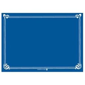 MANTELES INDIVIDUAL DECORADO 31 X 43 AZUL 500 U. MANTELES INDIVIDUAL DECORADO 31 X 43 AZUL 500 U.
