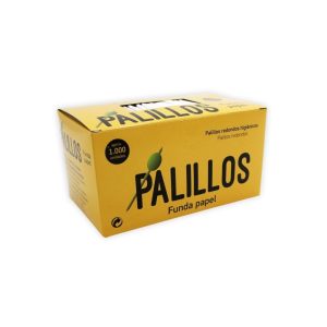 PALILLOS REDONDO ENFUN. PAPEL 5 X 1000 U. VAGON