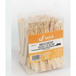 PINCHO BROCHETA  BAMBU GOLF 105 mm  5 x 200 UNI
