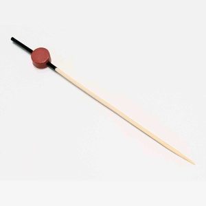 PINCHO BROCHETA COCKTAIL ROJO NEGRO 120 mm 1 x 100