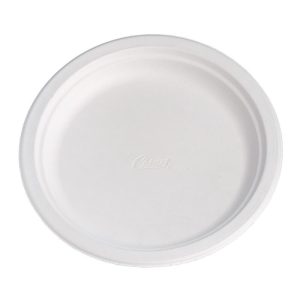PLATO FIBRA CAÑA DE AZUCAR 15CM. 16X50U