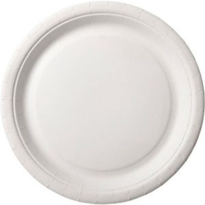 PLATOS PLASTICO ECO 22 CMS. CAJA 1200 U.