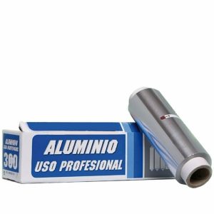 ROLLO PAPEL ALUMINIO 40 X 250 13 MICRAS